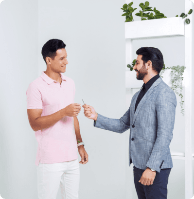 Handover payment